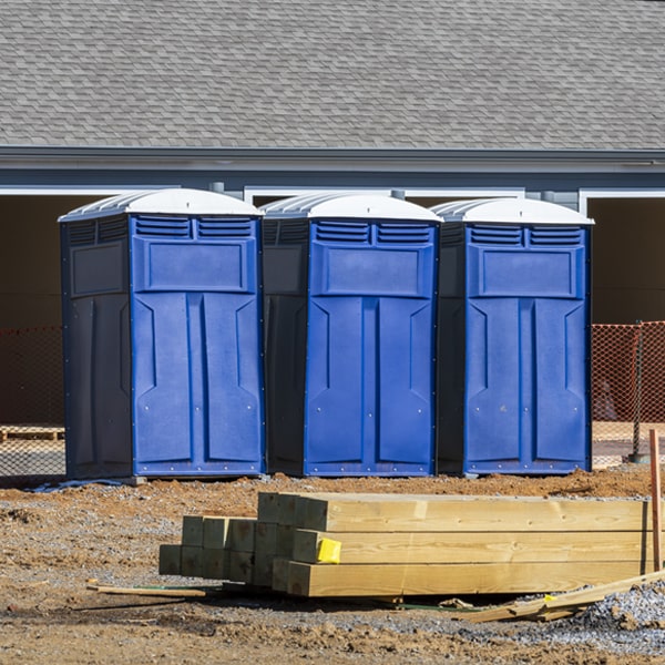 how far in advance should i book my portable restroom rental in Yale MI